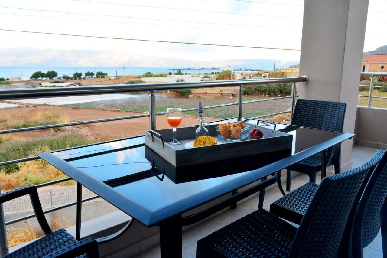 Balos Residence Private Pool Seafront Seaview Kíssamos Eksteriør bilde