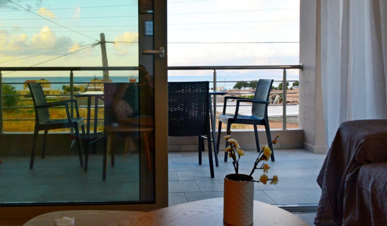 Balos Residence Private Pool Seafront Seaview Kíssamos Eksteriør bilde